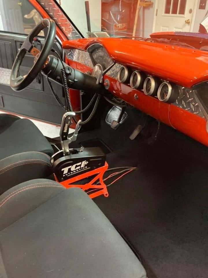 3.5" Tall Tunnel Mount Pedestal Stand B&M 80842 Pro Ratchet Automatic